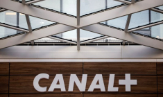 Photo du logo du groupe médiatique français Canal+