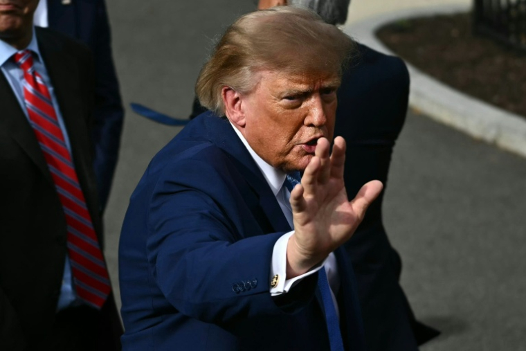 Le président américain Donald Trump à Washington, le 29 septembre 2026 ( AFP / Kent NISHIMURA )