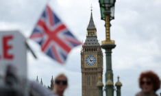 Une vue sur Big Ben à Londres, en Grande-Bretagne