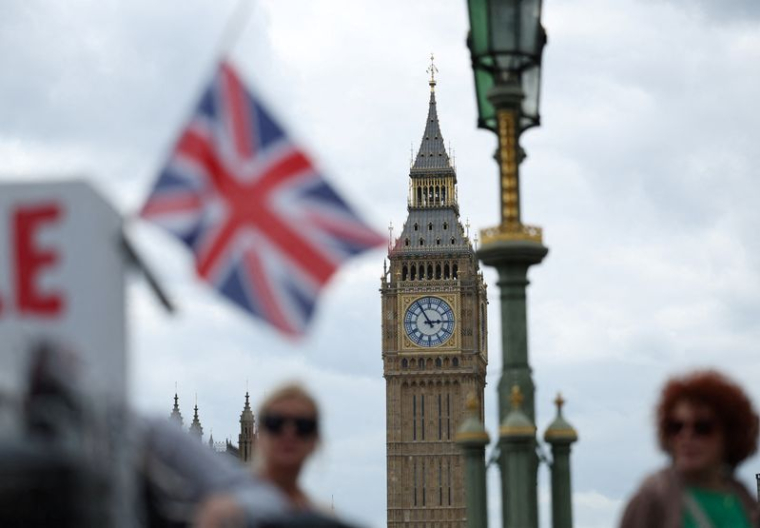 Une vue sur Big Ben à Londres, en Grande-Bretagne