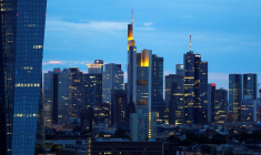 Le quartier financier de Francfort