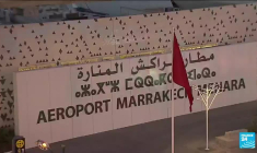 Arrivée à Marrakech de touristes israéliens à bord d'un premier vol commercial direct