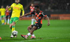 Un bijou d'Arsène Kouassi permet à Lorient de mater Nantes