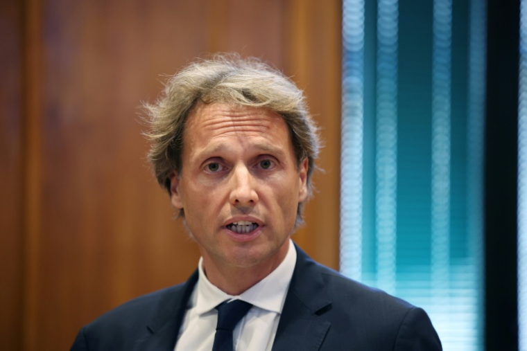 Morgan Raymond, procureur général adjoint de Monaco, le 3 juillet 2026, à Monaco ( AFP / Valery HACHE )