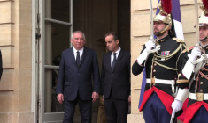 Passation: le nouveau Premier ministre Sébastien Lecornu arrive à Matignon