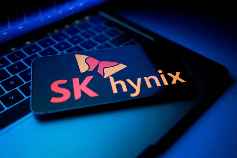 Illustration du logo de SK Hynix