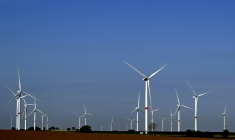Des éoliennes à Hannut en Belgique le 28 avril 2026 ( BELGA / ERIC LALMAND )