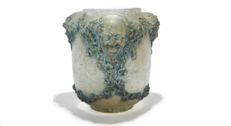 Trois figues d'hommes de rené Lalique. Lot 75. (© Artcurial)