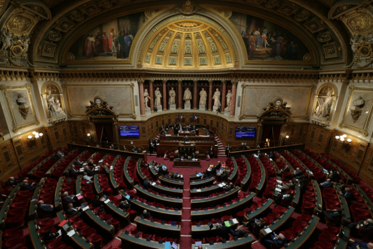 Vue de l'Assemblée nationale en séance, le 27 novembre 2025 à Paris ( AFP / Thomas SAMSON )