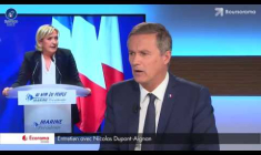 'Fillon et Macron nous ont accablé d'impôts et ont cassé la croissance !', selon Nicolas Dupont-Aignan