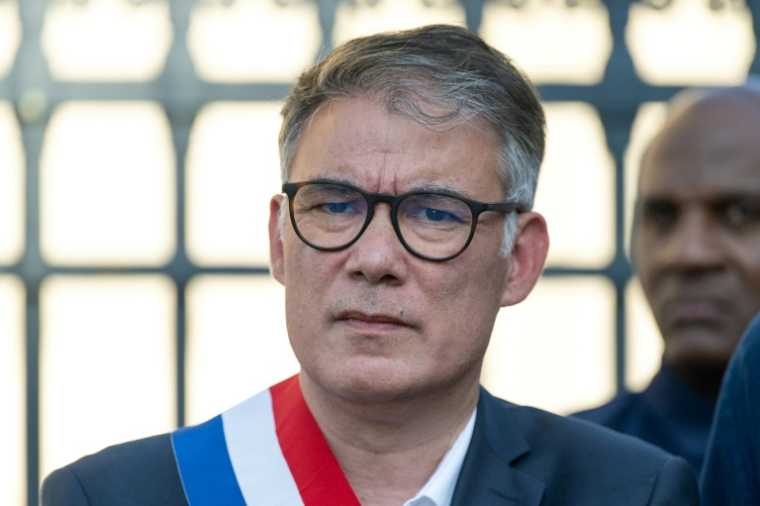 Le premier secrétaire du PS Olivier Faure le 19 juin 2025, à Paris ( AFP / EMMA DA SILVA )