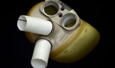 Cœur artificiel produit par le fabricant français Carmat