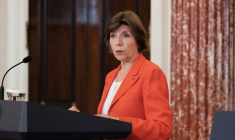 Photo de la ministre française des affaires étrangères, Catherine Colonna