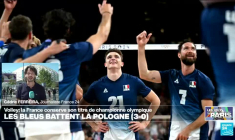 JO 2024 : victoire pour les volleyeurs français, qui conservent leur médaille d'or