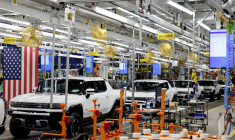 Usine d'assemblage de véhicules électriques "Factory ZERO" de General Motors à Detroit