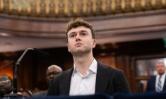 Jacob Coxon à New York, aux États-Unis, le 5 octobre 2026. ( GETTY IMAGES NORTH AMERICA / ADAM GRAY )