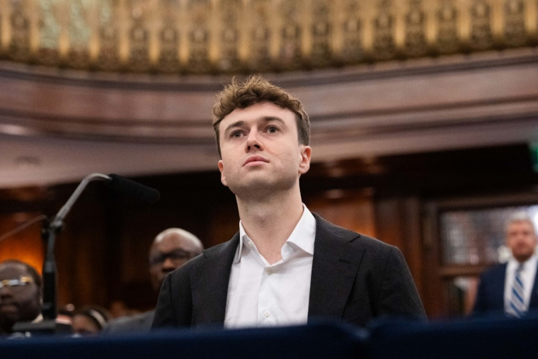 Jacob Coxon à New York, aux États-Unis, le 5 octobre 2026. ( GETTY IMAGES NORTH AMERICA / ADAM GRAY )