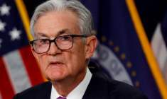 Le président de la Fed, Jerome Powell, s'exprimant après la décision de politique générale, à Washington