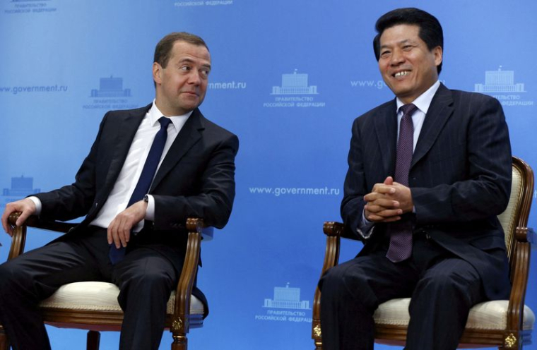 Photo d'archives de Li Hui à Moscou, en Russie