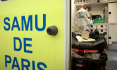Les quatre Samu de Paris, des Hauts-de-Seine, de la Seine-Saint-Denis et du Val-de-Marne ont enregistré une augmentation de 80% du nombre d'appel sur la semaine écoulée ( AFP / ALAIN JOCARD )