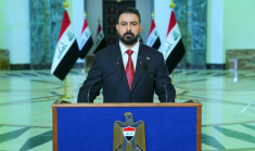 Le nouveau Premier ministre irakien, Ali al-Zaïdi, à Bagdad le 16 mai 2026 ( IRAQI PRIME MINISTER'S PRESS OFFICE / - )