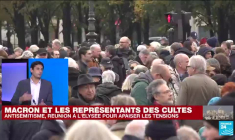 France : réunion à l'Elysée avec les représentants des cultes pour apaiser les tensions liées au conflit au Proche-Orient
