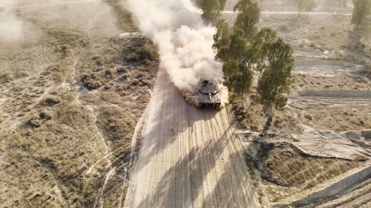 Un char d'assaut israélien