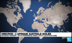 Omicron: l'Afrique autrale isolée, le nouveau variant jugé "préoccupant" par l'OMS