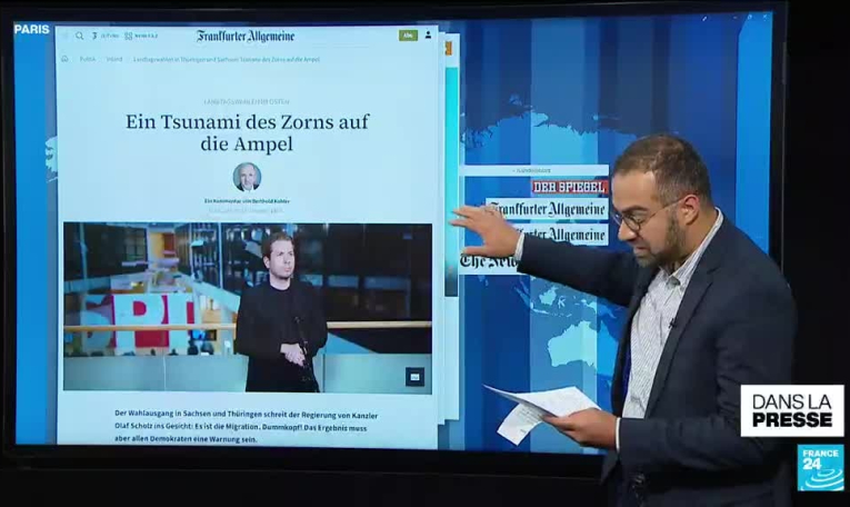 L'Allemagne "en perte de confiance" après la victoire de l'AfD en Thuringe