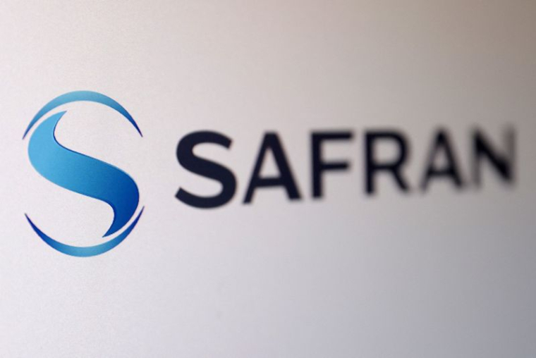 L'illustration montre le logo du groupe Safran