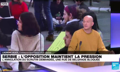 Serbie : l'opposition bloque les rues de Belgrade et demande l'accès aux listes électorales