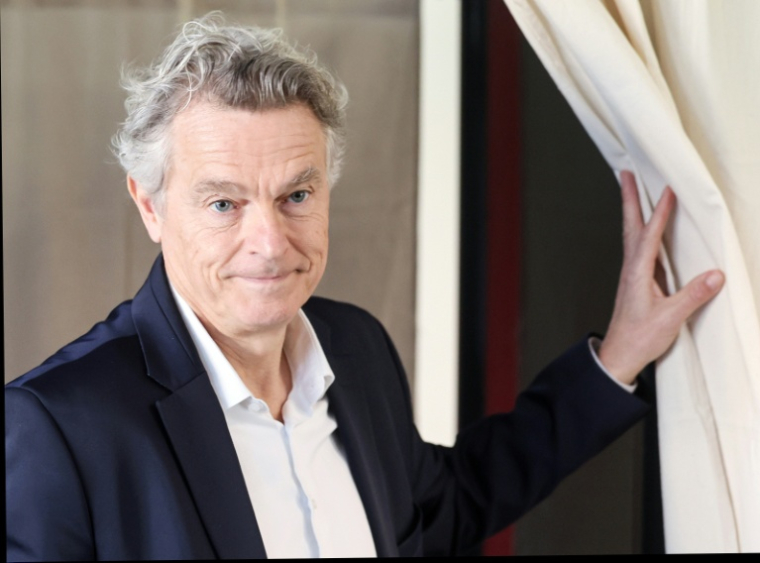 Le secrétaire national du PCF, Fabien Roussel, à Saint-Amand-les-Eaux (Nord) le 15 mars 2026 ( AFP / Francois LO PRESTI )