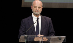 Jean-Michel Blanquer à Paris, le 3 juin 2024. ( AFP / GEOFFROY VAN DER HASSELT )