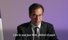 France: le 1er-Mai restera "chômé", assure le ministre du Travail