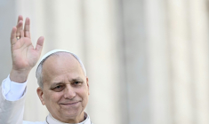 Le pape Léon XIV le 25 mars 2026 au Vatican ( AFP / Filippo MONTEFORTE )