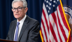 Le président de la Réserve fédérale (Fed), Jerome Powell, le 10 décembre 2025 à Washington ( AFP / SAUL LOEB )