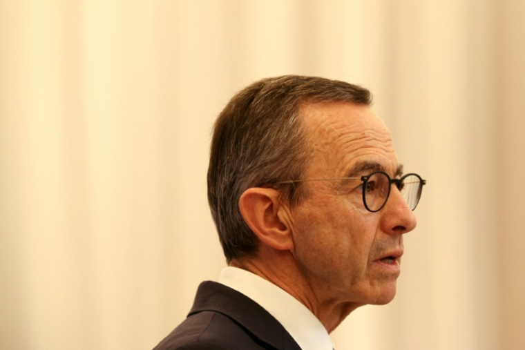 Bruno Retailleau le 13 octobre 2025 à Paris  ( AFP / Alain JOCARD )