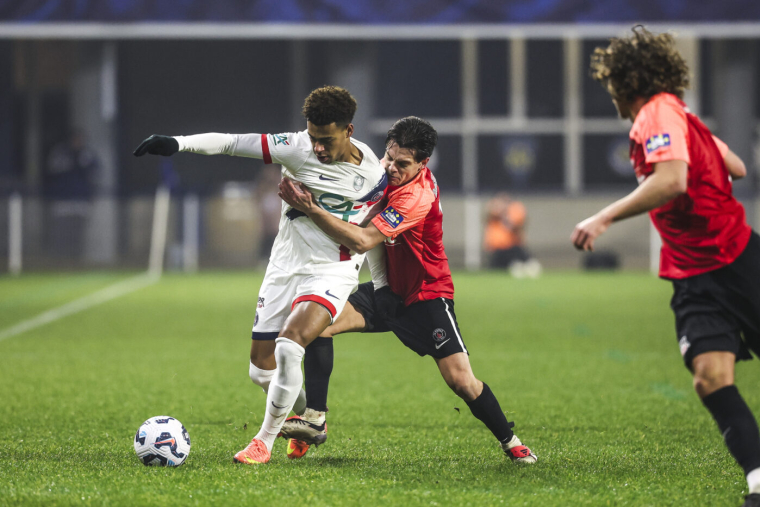 Le PSG vient à bout d'une équipe d'Espaly héroïque