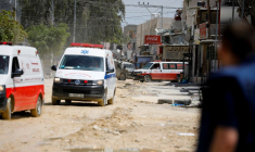 Le site d'un raid israélien, en Cisjordanie