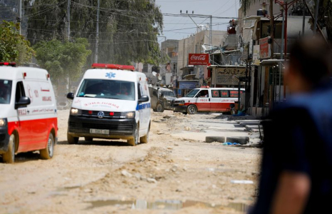 Le site d'un raid israélien, en Cisjordanie