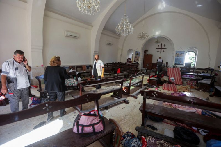 Conséquences de l'explosion d'un hôpital dans la ville de Gaza