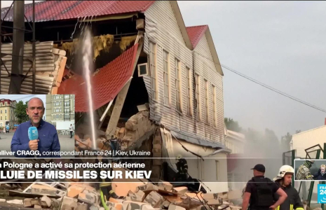 Guerre en Ukraine : au moins 20 missiles russes détruits lors d'une vague d'attaques visant Kiev