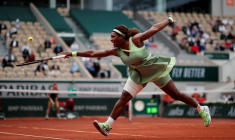 Serena Williams au Roland Garros en 2021