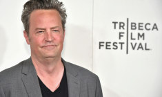 L'acteur Matthew Perry à New York, le 26 avril 2017 ( GETTY IMAGES NORTH AMERICA / Theo Wargo )