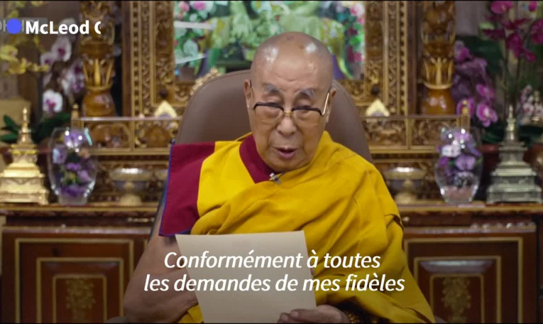 Le Dalaï Lama affirme que son bureau désignera son successeur