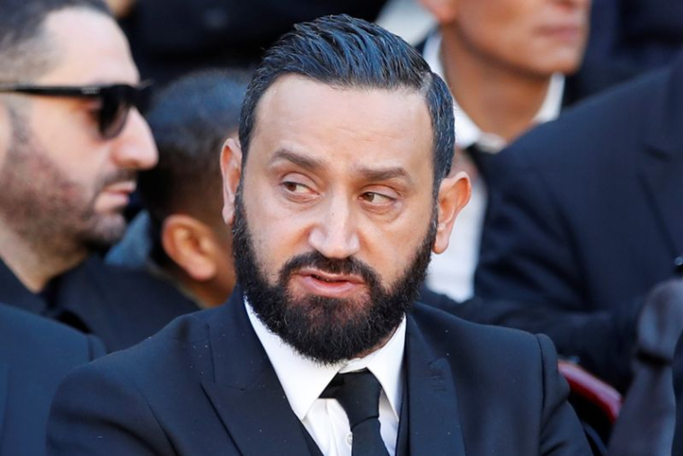 Cyril Hanouna lors d'une cérémonie à Paris