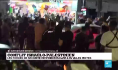 Conflit israelo-palestinien : les forces de sécurité renforcées dans les villes mixtes