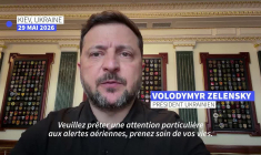 "La Russie prépare une nouvelle frappe massive", affirme Zelensky