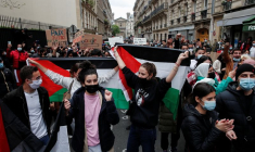 MANIFESTATIONS PRO-PALESTINIENNES DANS PLUSIEURS VILLES, TENSIONS À PARIS