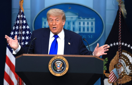 Donald Trump à Washington, aux États-Unis, le 27 juin 2025. ( GETTY IMAGES NORTH AMERICA / JOE RAEDLE )